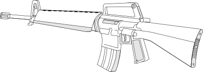 M16 clipart