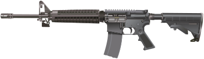 M16 / AR-15 rifle clipart