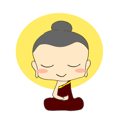 MaÅ‚y Budda clipart
