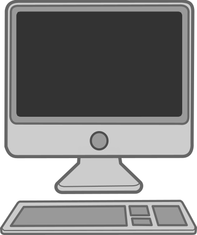 Mac-style Computer clipart