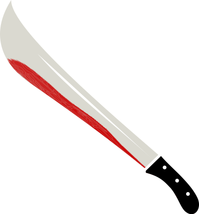 Machete 2 clipart
