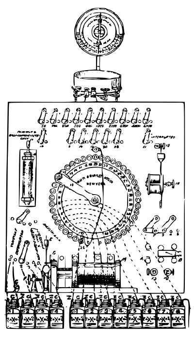 Machine Diagram clipart