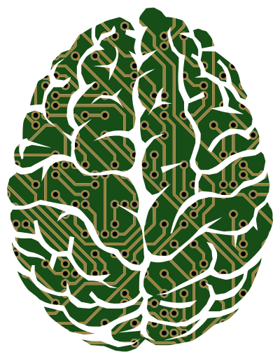 Machine Learning Brain clipart
