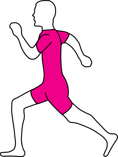 Machovka jogging clipart