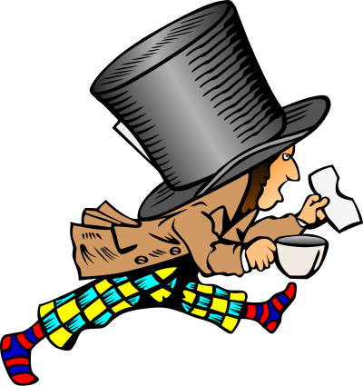 Mad Hatter clipart