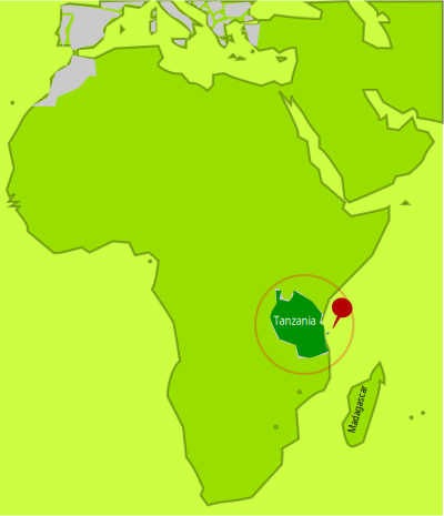 Mafia island Tanzania clipart