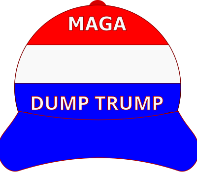 MAGA Dump Trump clipart