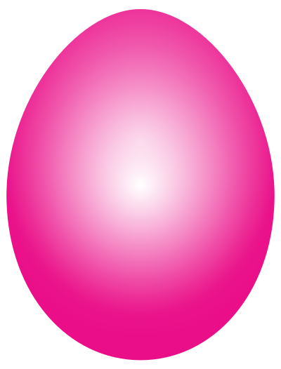 Magenta Easter Egg clipart