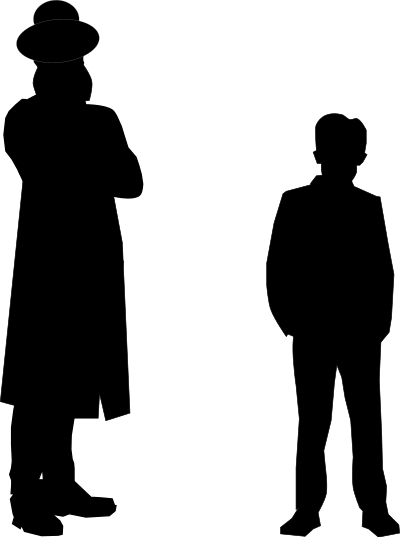 Maggid and Boy clipart