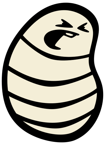 Maggie, the malcontent Maggot clipart