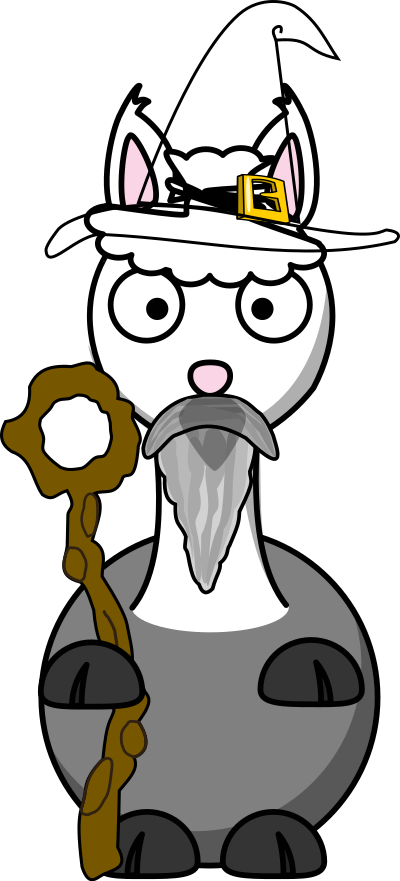 Magic Alpaka clipart