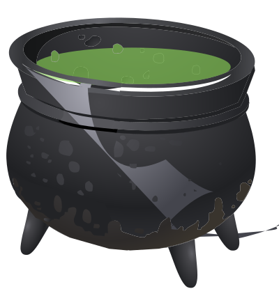 Magic Goo Cauldron clipart