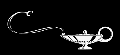 Magic Lamp - Invert clipart