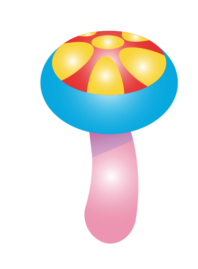 Magic mushroom فطر سحري clipart