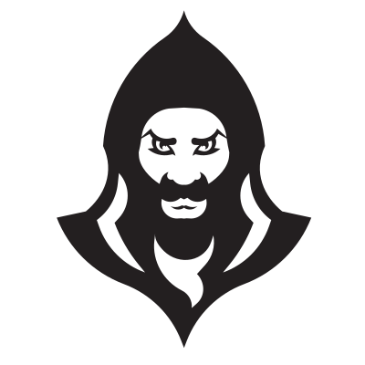 Magician wizard silhouette clipart