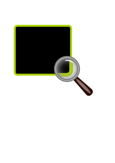 Magnifier clipart
