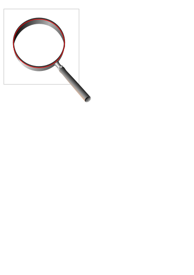 Magnify glass clipart