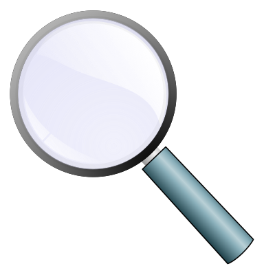 Magnifying glass clipart