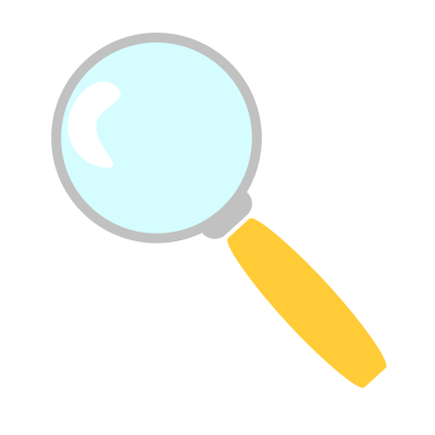 Magnifying glass clipart