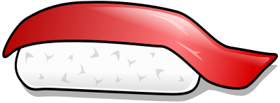 Maguro (sushi) clipart
