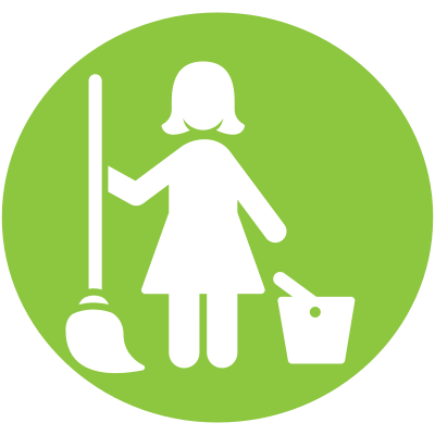 Maid pictogram clipart