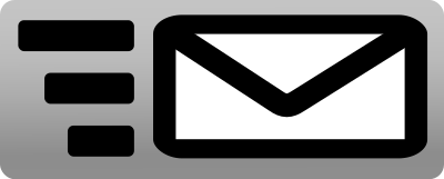 Mail button clipart