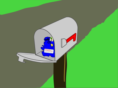 Mailbox Surprise clipart