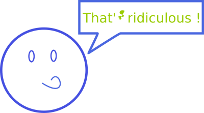 Major Verbal Discounting 2 clipart