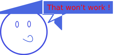 Major Verbal Discounting 3 clipart