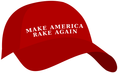 Make America Rake Again clipart