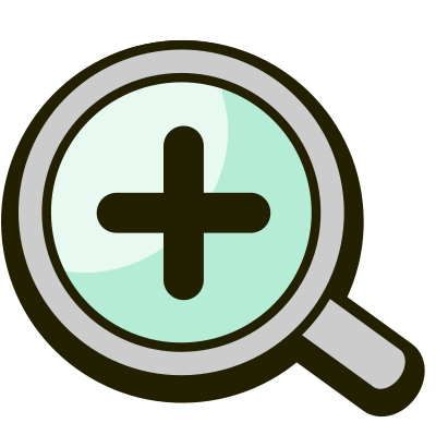 Make image bigger icon clipart