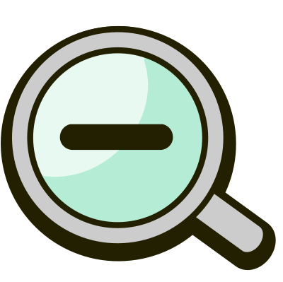 Make image smaller icon clipart