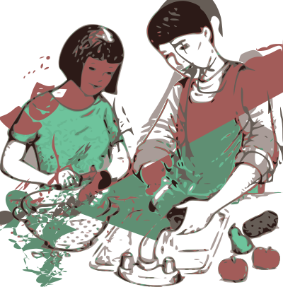 Making Food clipart