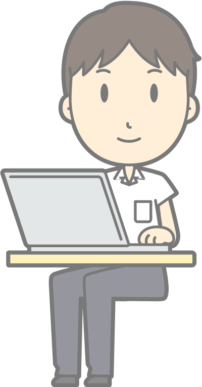 Male Computer User (#11) clipart