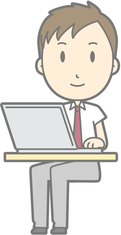 Male Computer User (#12) clipart