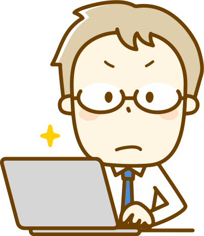 Male Computer User (#13) clipart