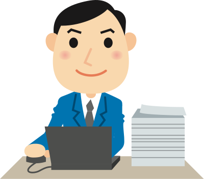Male Computer User (#3) clipart
