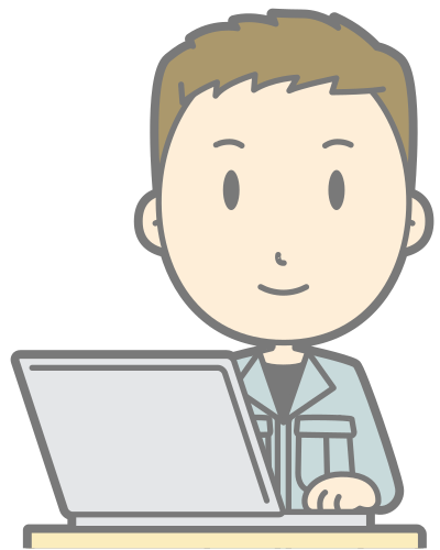 Male Computer User (#7) clipart
