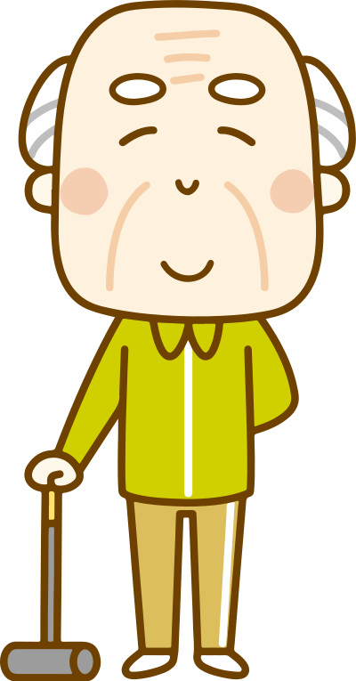 Male Croquet Player (#1) clipart