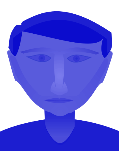 Male head clipart