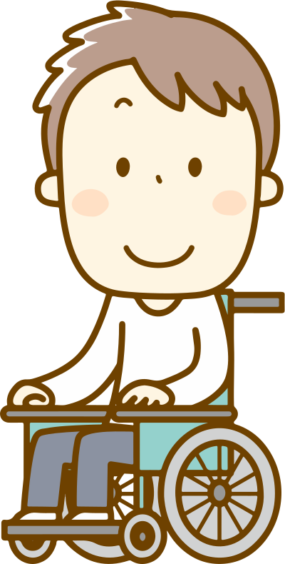 Male in Wheelchair (#2) clipart