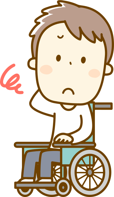 Male in Wheelchair (#3) clipart