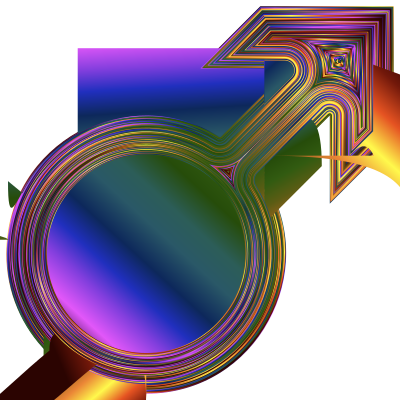 Male Symbol Chromatic clipart