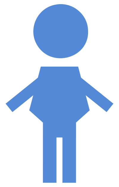 Male Symbol Silhouette 2 clipart