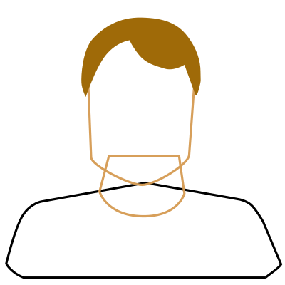 Male user clipart