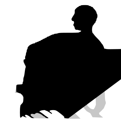 Man Doing Pottery clipart