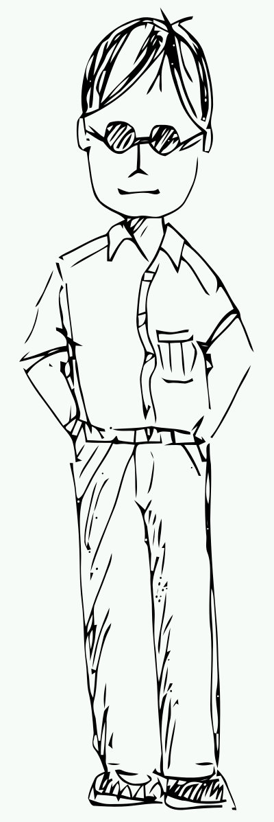 Man FreeHand clipart