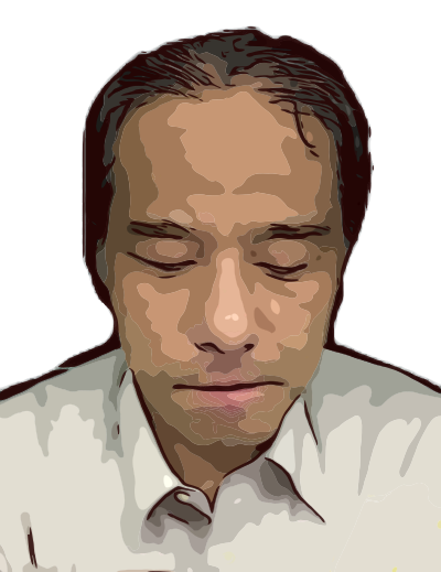 Man Going Bald clipart