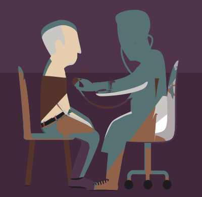 Man Health Check clipart