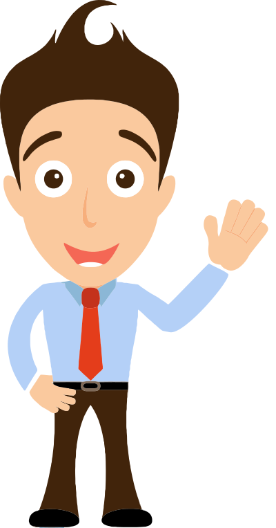 Man Hello clipart